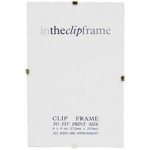 Easy Clip Photo Frame 24″ x 31″ (60cm x 80cm) Clear