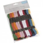 Bright Floss Skeins 36 Pack MultiColoured