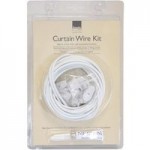 Curtain Wire Kit White