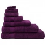 Grape Egyptian Cotton Towel Grape (Purple)