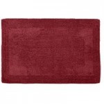 Super Soft Reversible Red Bath Mat Red