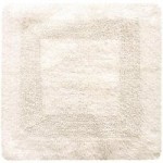 Super Soft Reversible Sand Square Bath Mat Sand (Brown)