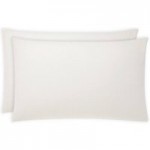 Luxury Brushed Cotton Cream Housewife Pillowcase Pair Cream