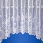 Pembury White Lace Jardiniere Net Curtain White