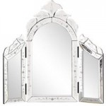 Dressing Table Mirror Silver