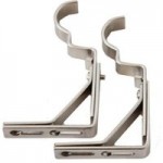 Pack of 2 Passover Brackets Silver