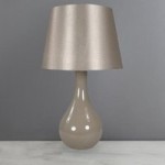 Ruby Gloss Champagne Table Lamp Champagne