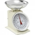 Hanson H500 5kg Traditional Kitchen Scales Cream