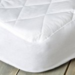 Staydrynights Quilted Mattress Protector White