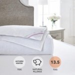 Dorma Hungarian Goose Down 13.5 Tog Duvet White