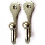 Teardrop Hooks Silver