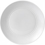 Gordon Ramsay by Royal Doulton White Maze Dinner Plate White