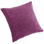 Chenille Plum Cushion Plum (Purple)
