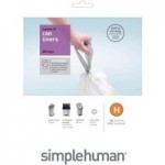 simplehuman H 30-Litre Bin Liners White