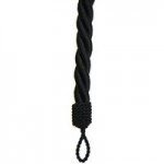 Rope Tieback Black