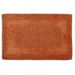 Super Soft Reversible Burnt Orange Bath Mat Burnt Orange