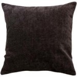 Chenille Black Cushion Black