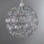 Adlington Sphere Easy Fit Pendant Clear