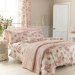Annabella Pink Reversible Duvet Cover and Pillowcase Set Pink