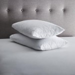 Fogarty Soft Touch Pair of Pillow Protectors White