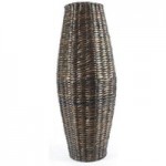 Brown Cattail Vase Brown