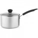 Stainless Steel 20cm Saucepan Grey