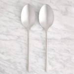 Alderley Pair of Serving Spoons Silver