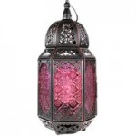 Marrakech Lantern Table Lamp Black