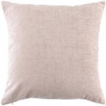 Large Chenille Cream Cushion Cream