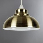 Antique Brass Galley Easy Fit Pendant Shade Bronze