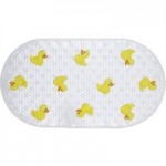 Duck Bath Mat White / Yellow