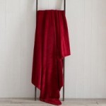 Seriously Soft 220cm x 220cm Throw Wine (Red)