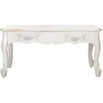 Toulouse Ivory Coffee Table White