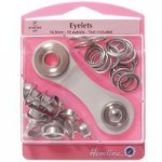 Hemline Eyelets Kit Silver