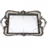 Maison Chic Venetian Mirror Tray Silver