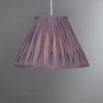 Valerie Pinch Pleat Light Shade Purple