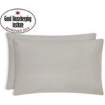 Non Iron Plain Dye Kingsize Cream Pillowcase Pair Cream