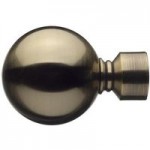Mix and Match Antique Brass Ball Finials Dia. 16/19mm Bronze