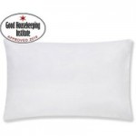 Non Iron Plain Dye White Kingsize Pillowcase Pair White