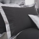 Mercury Black Oxford Pillowcase Black