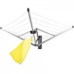 Brabantia Wall Fix Washing Line Silver