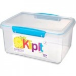 Sistema Clip Top Food Storage Box Assorted Colours Clear