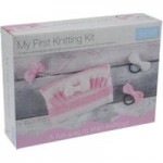 My First Knitting Kit Pink