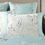 Dorma Maiya Duck Egg Double Cuff Pillowcase Duck Egg Blue