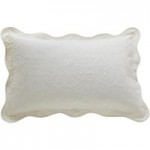 Ebony Cream Pillow Sham Cream