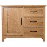Sidmouth Oak Sideboard Light Brown / Natural