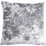 Velvet Merlin Champagne Cushion Cover Grey / Silver