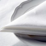 White Linen Pack of 4 Napkins White