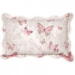 Botanica Butterfly Blush Pillow Sham Pink