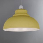 Ochre Galley Easy Fit Pendant Yellow